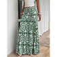 👗 50% DE RÉDUCTION ! 🌴 Jupe Maxi Fluide – Légère, Longue & Polyvalente – Imprimé Bleu Saisissant, Tissu Doux & Drapé Élégant – Parfaite pour la Plage, les Vacances et le Quotidien 🌊☀️✨