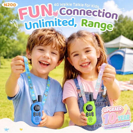 📻 50% DE RÉDUCTION MAINTENANT ! 🔋 Talkie-Walkie Rechargeable pour Enfants – Portée 3km & son clair – Parfait pour les jeux en plein air ou les missions secrètes – facile et amusant 👦👧✨🎒