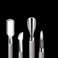 📢📢 50% DE RÉDUCTION !! ⏰ Ensemble d'Outils de Soin des Cuticules 3 Pièces en Acier Inoxydable