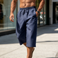 ⏰ 50 % de réduction – Offre limitée dans le temps 🌿 Pantalon en lin pour homme, longueur 7/8 ☀️ Ample, respirant et idéal pour l'été et les loisirs