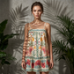 🎉 OFFRE LIMITÉE 50% DE RÉDUCTION ! 👗 Robe d'Été Imprimée à Bretelles pour Femme – Robe d'été Fluide et Légère au Charme Vacances 🌸