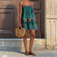 🎉 OFFRE LIMITÉE 50% DE RÉDUCTION ! 👗 Robe d'Été Imprimée à Bretelles pour Femme – Robe d'été Fluide et Légère au Charme Vacances 🌸