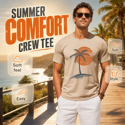 🔥50% DE RÉDUCTION ! 🌿T-Shirt à Manches Courtes Décontracté pour Homme