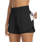 🌸 -50% MAINTENANT ! 🌸 Short de Yoga Athlétique Femme Double Couche - Short de Gym