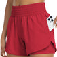🌸 -50% MAINTENANT ! 🌸 Short de Yoga Athlétique Femme Double Couche - Short de Gym