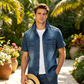 👕 -50% MAINTENANT ! 💙 Chemise Jean Lavé Homme – Charme Rugged, Tissu Doux Lavé & Style Polyvalent – Parfaite pour les Sorties Casual & les Looks Superposés du Week-end 🌿