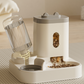 🐱 50% DE RÉDUCTION ! 🍽️ Distributeur Automatique 2-en-1 Nourriture & Eau – PP – Gravité & Siphon – 2,3 L + 1 L for Chiens & Chats