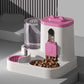 🐱 50% DE RÉDUCTION ! 🍽️ Distributeur Automatique 2-en-1 Nourriture & Eau – PP – Gravité & Siphon – 2,3 L + 1 L for Chiens & Chats