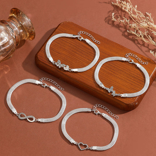 🌸 -50% MAINTENANT ! 🌸 Bracelet de Cheville Été Délicat & Bracelet de Plage ✨