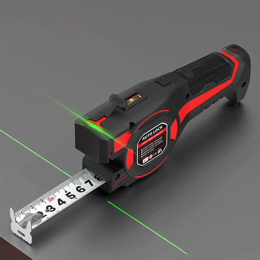 📢📢50% DE RÉDUCTION !! ⏰Mètre Ruban 2-en-1 avec Guide Laser
