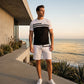 👕 50% DE RÉDUCTION! 🩳 Ensemble 2 pièces décontracté pour homme – T-shirt manches courtes & short à cordon – Respirant, confortable & parfait pour le quotidien ☀️