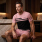 👕 50% DE RÉDUCTION! 🩳 Ensemble 2 pièces décontracté pour homme – T-shirt manches courtes & short à cordon – Respirant, confortable & parfait pour le quotidien ☀️