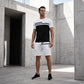 👕 50% DE RÉDUCTION! 🩳 Ensemble 2 pièces décontracté pour homme – T-shirt manches courtes & short à cordon – Respirant, confortable & parfait pour le quotidien ☀️