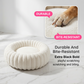 🛏️ 50% DE RÉDUCTION! 🐾 Panier rond apaisant – Bordure surélevée & douillet – Siestes sereines ☁️