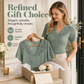 🎉 OFFRE LIMITÉE -50% ! 👚 Top Slim Col V en Dentelle – Du Bureau au Dîner avec Style ✨