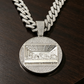 💎 Collier Chaîne Cubaine – Métal – Pendentif Statement Surdimensionné for Homme