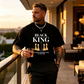 ♟️ -50% MAINTENANT ! 👕 T-Shirt Slogan Échecs Grande Taille Homme – Imprimé Audacieux, Coupe Ample & Coton Doux – Portez Votre Jeu avec Confiance & Style 💪