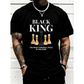 ♟️ -50% MAINTENANT ! 👕 T-Shirt Slogan Échecs Grande Taille Homme – Imprimé Audacieux, Coupe Ample & Coton Doux – Portez Votre Jeu avec Confiance & Style 💪
