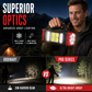 ⛺ 50% DE RÉDUCTION ! 🔦 Lampe de Poche LED Rechargeable – ABS – LED+COB & Étanche for Camping & Urgences