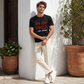 🔥 T-Shirt Noir Homme Slogan Allemand Humoristique – Polyester – Respirant 🇩🇪