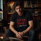 🔥 T-Shirt Noir Homme Slogan Allemand Humoristique – Polyester – Respirant 🇩🇪