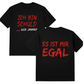 🔥 T-Shirt Noir Homme Slogan Allemand Humoristique – Polyester – Respirant 🇩🇪