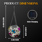 🔥 PROMO FLASH : 50% DE RÉDUCTION ! Lampe Solaire Suspension en Fer – Style Industriel & Étanche IPX4 for Un Éclairage Vintage dans Votre Jardin 🦋✨