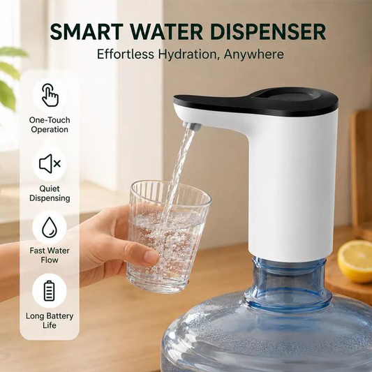 📢 50% DE RÉDUCTION ! 💧 Pompe Distributrice d’Eau Électrique – 5W – Batterie Lithium & Bec Incliné for Maison & Bureau