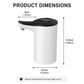 📢 50% DE RÉDUCTION ! 💧 Pompe Distributrice d’Eau Électrique – 5W – Batterie Lithium & Bec Incliné for Maison & Bureau
