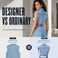 📢📢50% DE RÉDUCTION !! ⏰Robe Gilet en Jean Sans Manches Fente Haute Femme – Veste Longue Style Streetwear