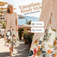 ⏳50 % de réduction pour une durée limitée⏰Robe décontractée à imprimé floral pour femme, style superposé💐👗