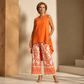 🎁 Nouveautés 2026 – -50% !💥 Ensemble Femme Top Sans Manches & Pantalon Large – Tenue Coordonnée Décontractée Taille Haute