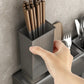 🥢 PROMO FLASH : 50% DE RÉDUCTION ! Porte-Baguettes et Porte-Couteaux Multifonctionnel – Acier au Carbone Haute Qualité, Rangement par Zones & Drainage Efficace for une Cuisine Organisée et Épurée ✨🔪