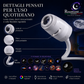 🌌 -50% MAINTENANT ! 💫 Lampe Projecteur Ciel Étoilé USB – 13 Disques Interchangeables & Col Flexible – Parfaite pour la Chambre ✨