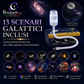 🌌 -50% MAINTENANT ! 💫 Lampe Projecteur Ciel Étoilé USB – 13 Disques Interchangeables & Col Flexible – Parfaite pour la Chambre ✨