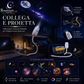 🌌 -50% MAINTENANT ! 💫 Lampe Projecteur Ciel Étoilé USB – 13 Disques Interchangeables & Col Flexible – Parfaite pour la Chambre ✨