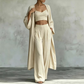 🧥 -60% ! 👗 Ensemble 3 Pièces Femme Cardigan Ample & Pantalon – Confortable, Polyvalent & Stylé – Idéal pour le Quotidien, le Télétravail & les Loisirs 🌿