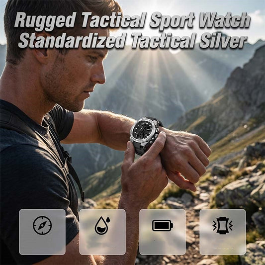 ⌚ -50% MAINTENANT ! 🏃‍♂️ Montre Sport Multifonction Homme – Chronographe, étanche & robuste – Parfaite pour le sport, l'outdoor & le quotidien 💪
