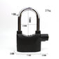 🔒 50% DE RÉDUCTION! 🚨 Cadenas antivol – Haute sécurité & alarme ✨
