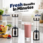 🥤 50% DE RÉDUCTION! ⚡ Blender Électrique Portable – Puissant, compact & rechargeable – Parfait pour smoothies, shakes et jus en déplacement 🏃‍♀️