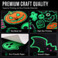 📢📢50% DE RÉDUCTION !! ⏰ Illuminez votre look Halloween ! Tatouages Temporaires Phosphorescents | Imperméables & Accessoires de Fête