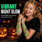 📢📢50% DE RÉDUCTION !! ⏰ Illuminez votre look Halloween ! Tatouages Temporaires Phosphorescents | Imperméables & Accessoires de Fête