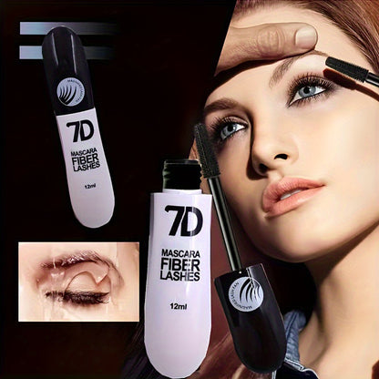 ✨ PROMO FLASH : 50% DE RÉDUCTION ! Mascara Fibres Imperméable 7D – 12 ml – Volume Intense & Tenue Longue Durée for Regard Spectaculaire 👁️