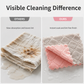 🧽 50% DE RÉDUCTION ! ✨ Chiffon Double Face Microfibre Douce – Polaire Corail Haute Densité – Absorbant & Dégraissant for Cuisine & Vitre