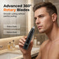 🧔 50% DE RÉDUCTION ! ✂️ Tondeuse Électrique Poils de Nez Rechargeable – ABS – Lames Rotatives 360° & Charge Type-C for Soin Homme