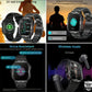 ⌚ Montre Intelligente Robuste pour l’Extérieur — 100+ Modes Sportifs, Étanche, Alliage d’Aluminium 🏞️