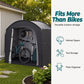🚲🏠 Abri de Vélo Portable d'Extérieur – résistant aux intempéries, spacieux, montage facile – convient aux vélos, outils et tondeuses. 50% DE RÉDUCTION ! 🔥💪