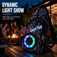 🎒🔈 Sac enceinte Bluetooth portable avec lumières LED – Son haute-fidélité, IPX6 étanche, autonomie 1200 mAh, transformez chaque sortie en fête en plein air avec des basses qui font vibrer 🎵🌊
