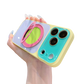 📢📢40% DE RÉDUCTION !! ⏰Coque Téléphone avec Anneau Rotatif 360° Color Block