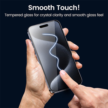 📱 -50% MAINTENANT ! 🛡️ Verre Trempé Sans Poussière – Sans bulles, résistant aux rayures & ultra-clair – Protection écran complète & toucher fluide ✨